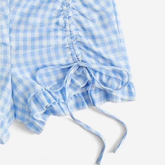 Gingham style Lolita romper - Picture 4 of 4